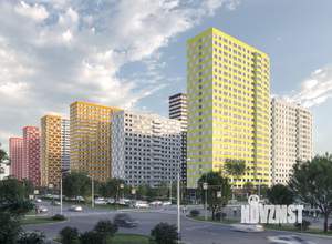 2-к квартира, строящийся дом, 62м2, 12/25 этаж